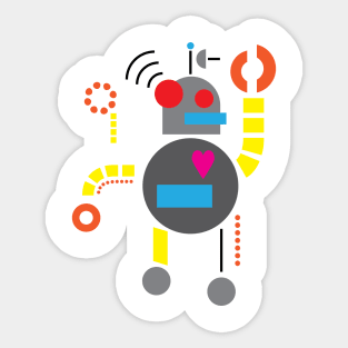 March of Robots 9 (2018) Sticker